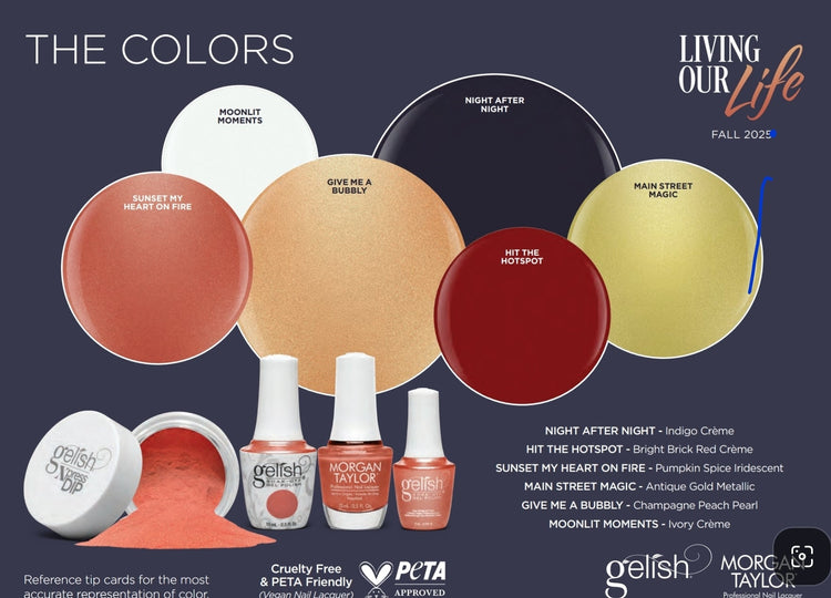 Harmony Gelish Living Our Life Fall 2025 Collection