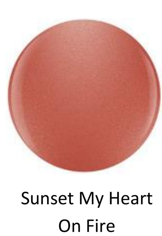 Morgan Taylor Nail Lacquer Sunset My Heart On Fire 0.5oz 15mL #3110578