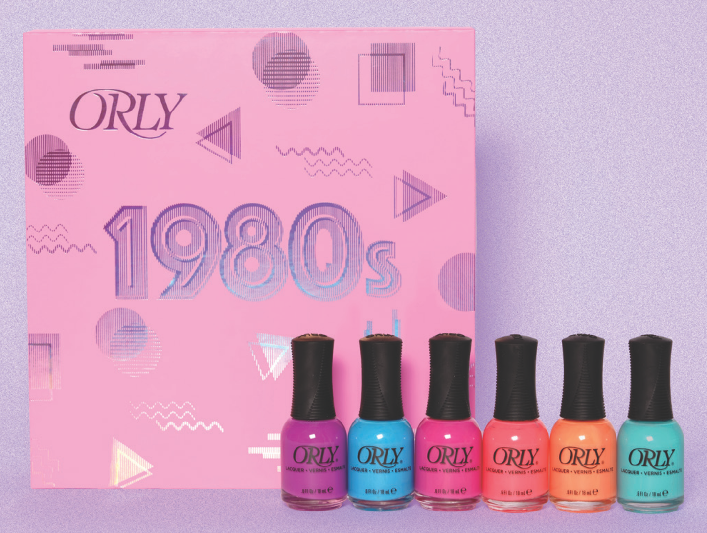 Orly Nail Lacquer 6pix set Color 1980s Summer 2025 #2500082