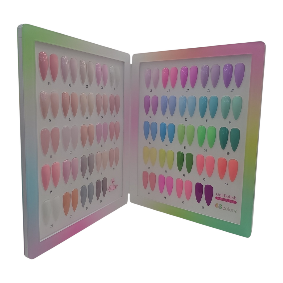 Elite Gel Collection Spring Natural Set 48 Colors