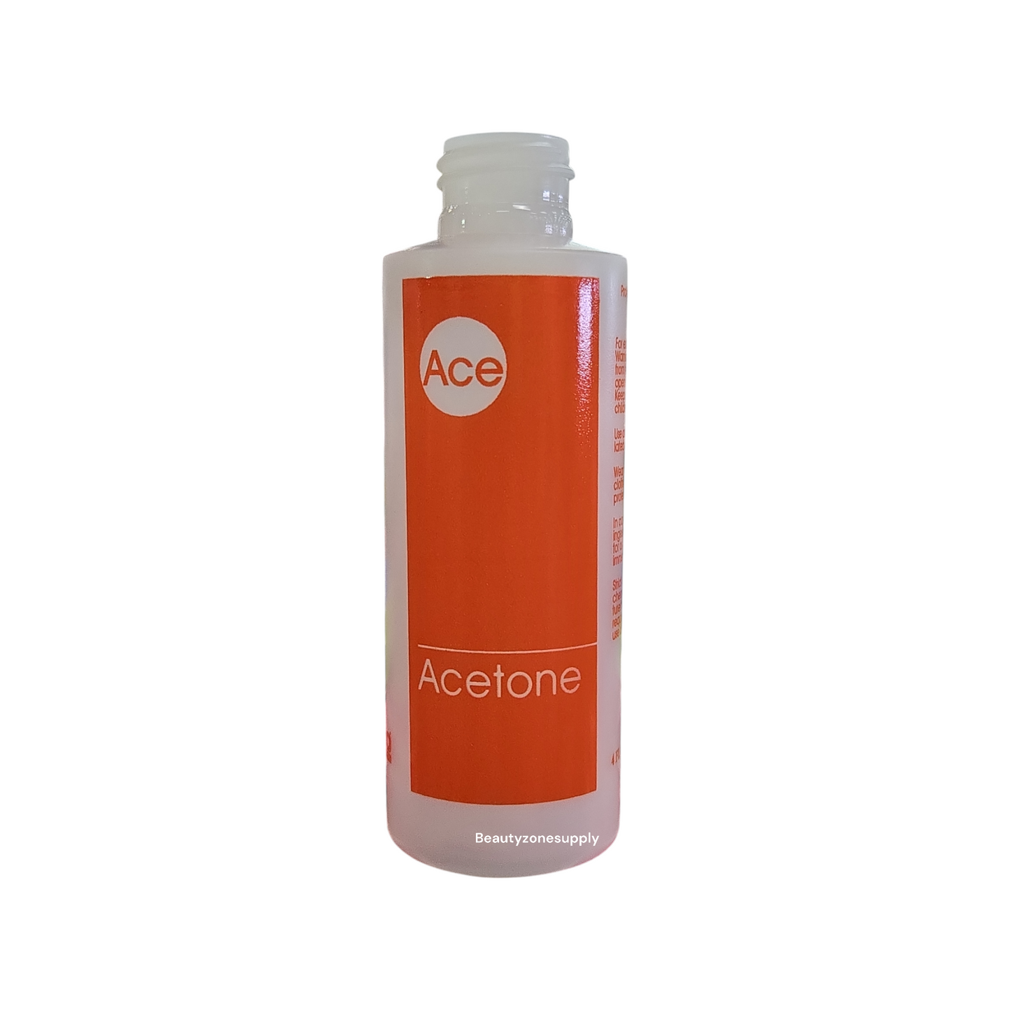 4 oz Empty Bottle Imprinted Cylinder
