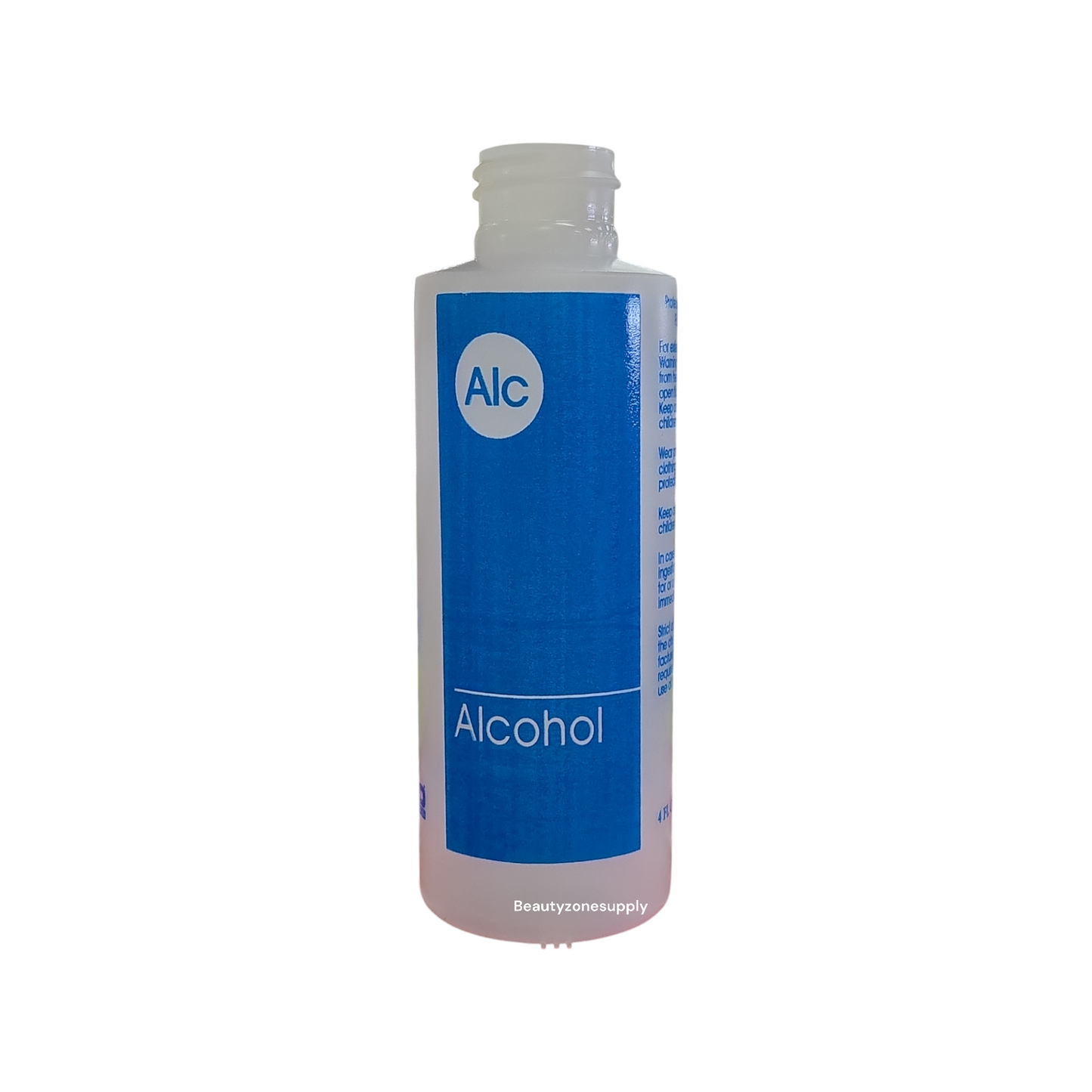 4 oz Empty Bottle Imprinted Cylinder