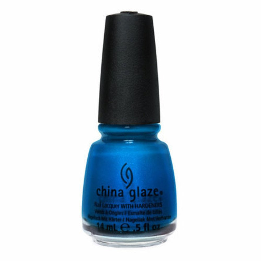 China Glaze Nail Lacquer Blue Sparrow (neon) 0.5oz #1010
