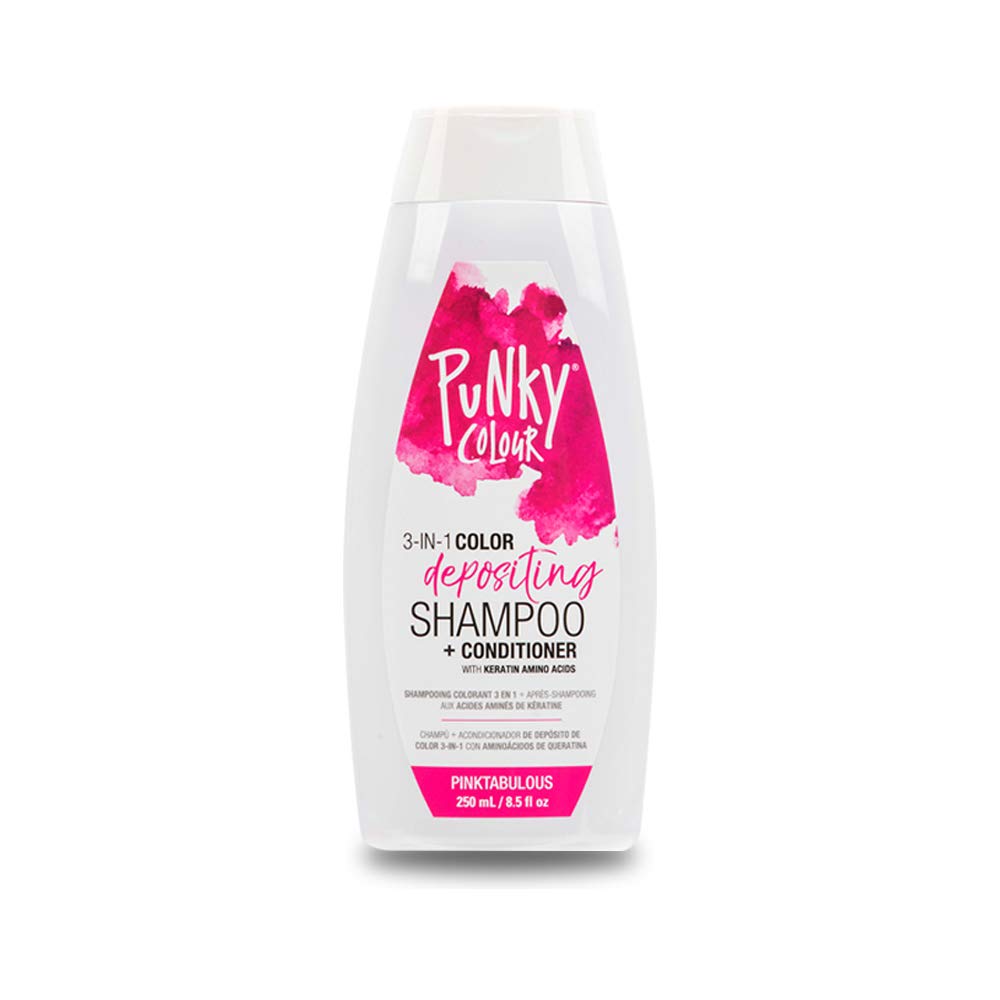 Punky Color Infused Shampoo + Conditioner Pinktabulous 8.5 fl oz #67624 - BeautyzoneNailSupply