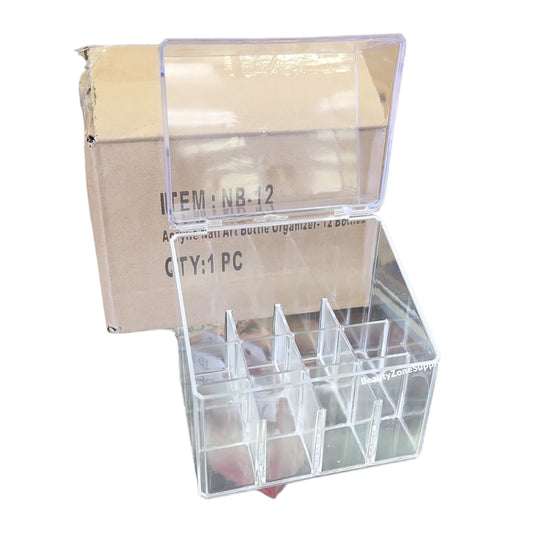 Acrylic Nail art Bottle Organizer 12 bottle NB 12
