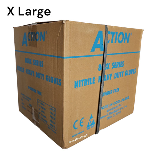 Action Nitrile Non Medical Gloves Case 10 box