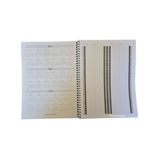 Appointment Book 4 Columns 200 page #AB-4A