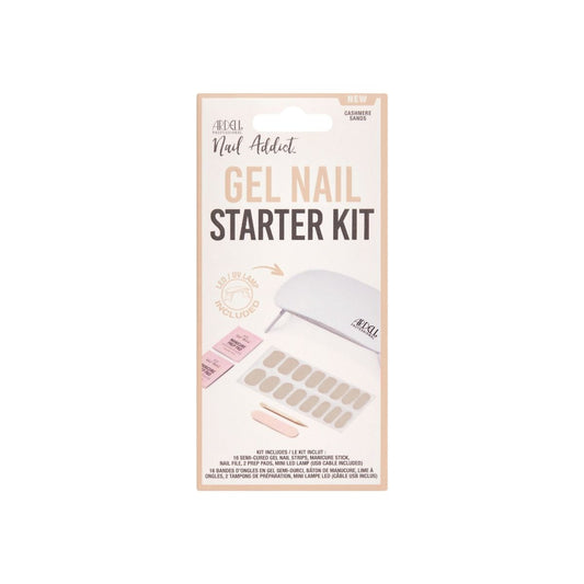 Ardell  Gel Nail Strip Starter Kit, Cashmere Sands #37914