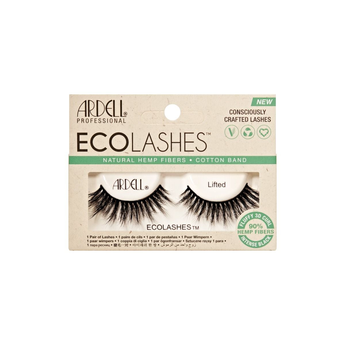 Ardell Eyelash Eco Lashes - Lifted #58447