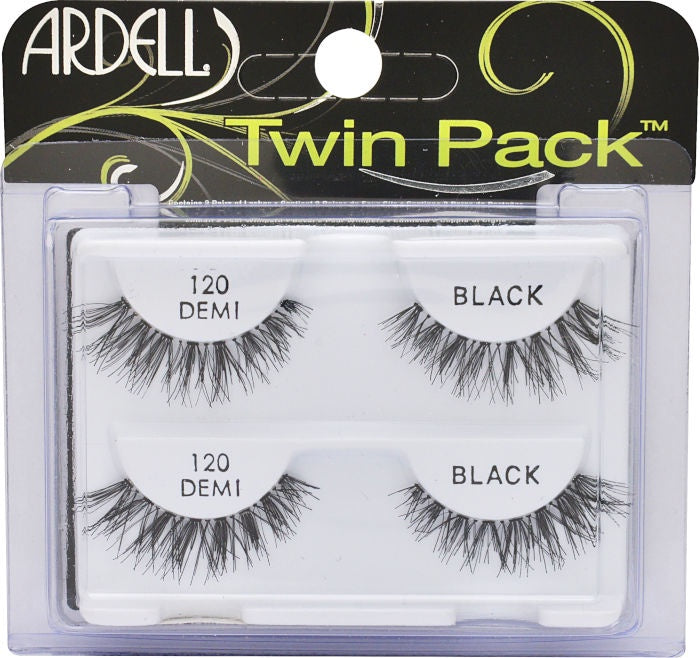 Ardell Eyelash Twin Pack Natural 120 Black #61772