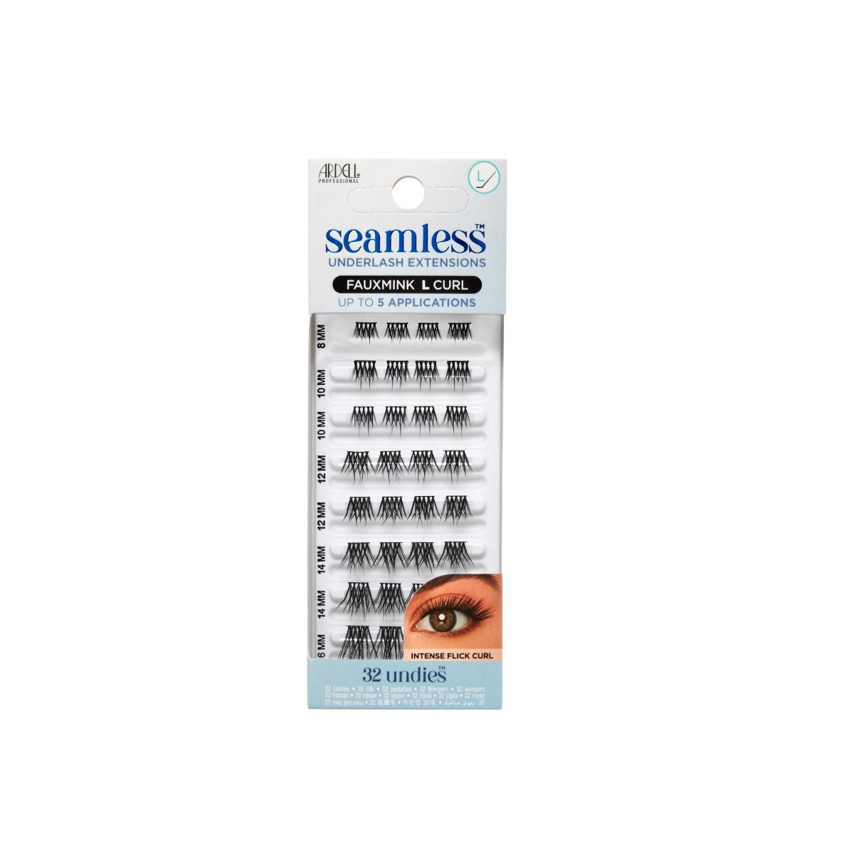 Ardell Lashes Seamless Refill Fauxmink L Curl #32289