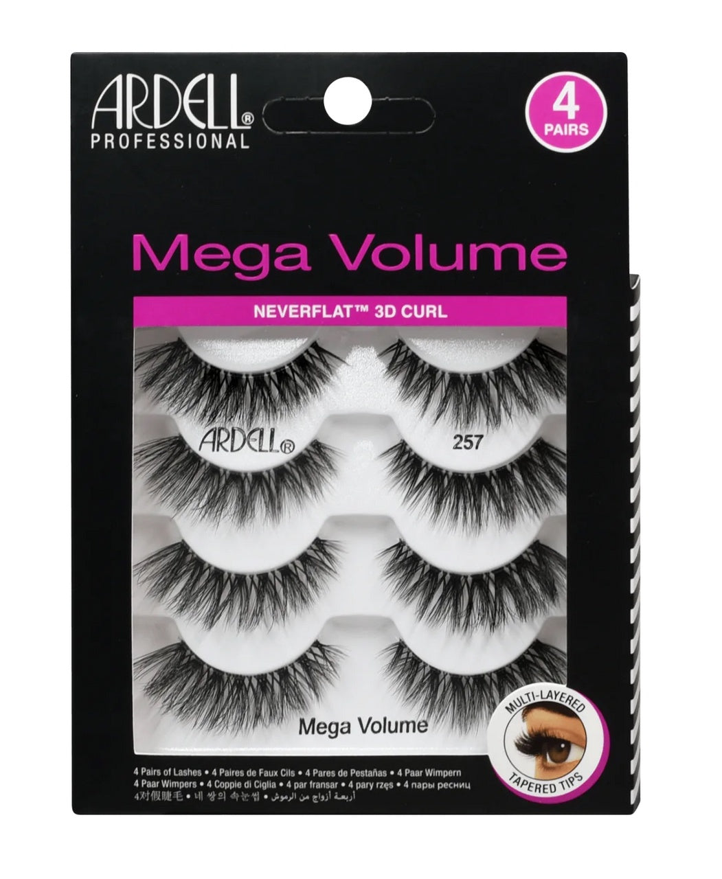 Ardell Mega Volume 257 4 Pack #36636