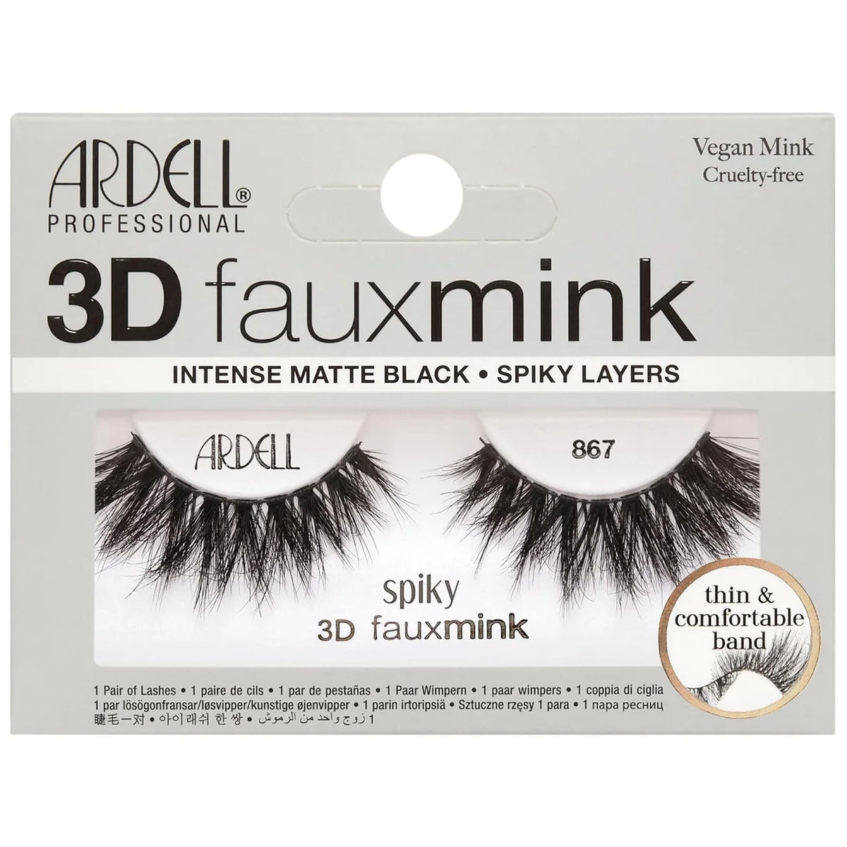 Ardell 3D Fauxmink Spiky 867 #43219