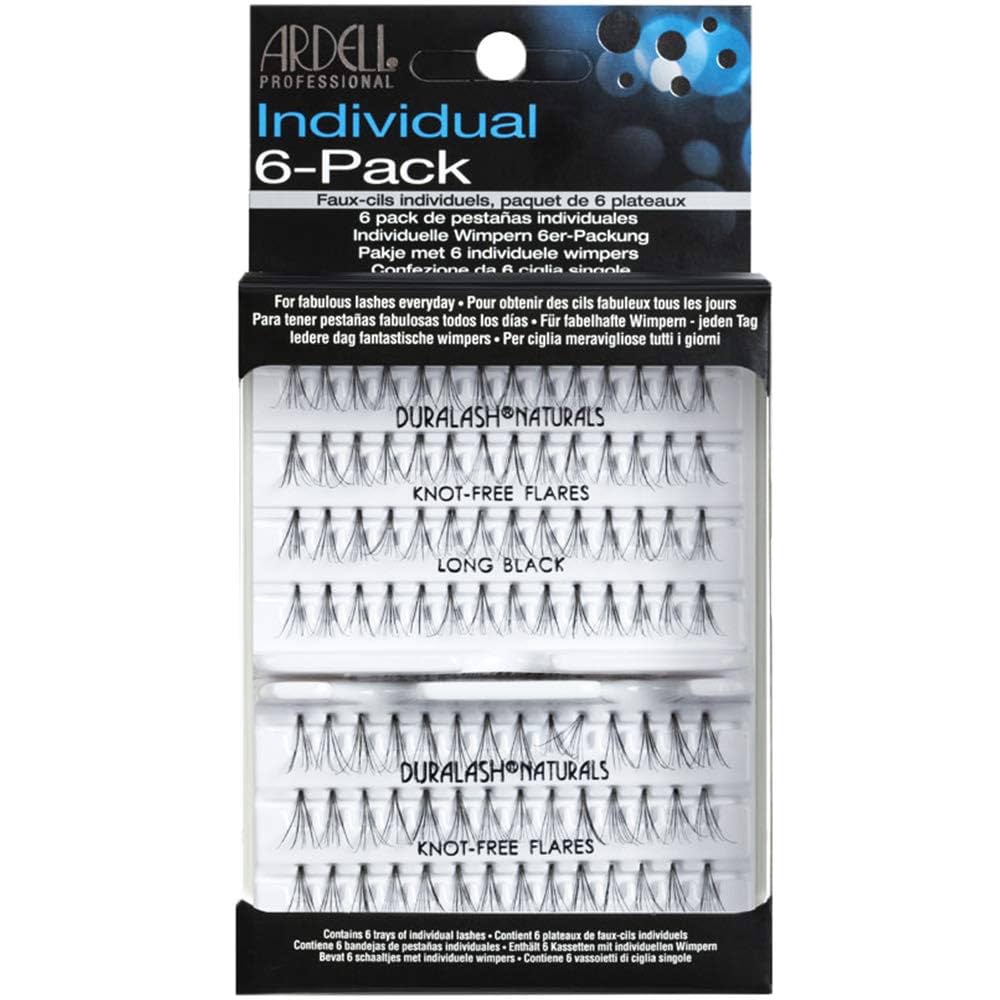 Ardell Individual Naturals 6 Pack Knot Free Long 60077