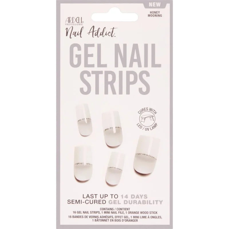 Ardell Nail Addict Gel Nail Strips - Honey Mooning #37907