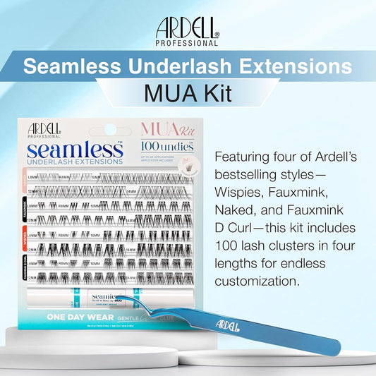 Ardell Seamless Underlash Extensions MUA Kit 100 undies #38291