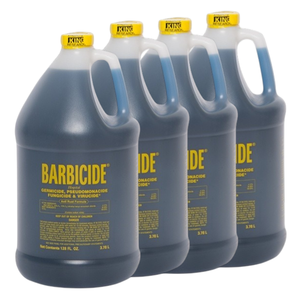 Barbicide Disinfect salon tools Case 4 Gallon