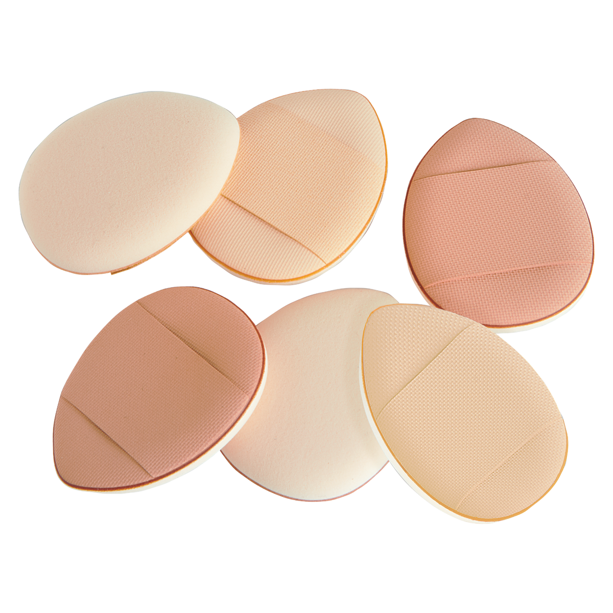Beauty Inspo Finger Powder Puffs - 6 pc. #BI-FPP