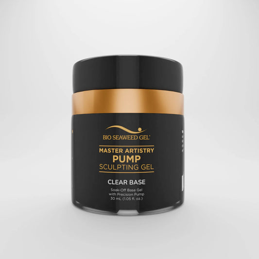 Bio Seaweed Master Artistry Pump Clear Base Sculpting Gel 0.5 fl oz