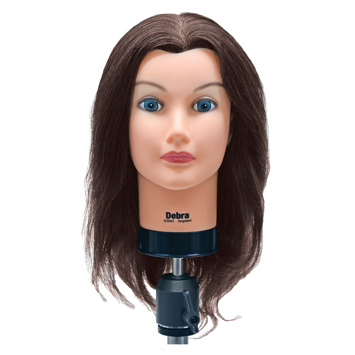 Celebrity Debra Cosmetology Human Hair Manikin D804