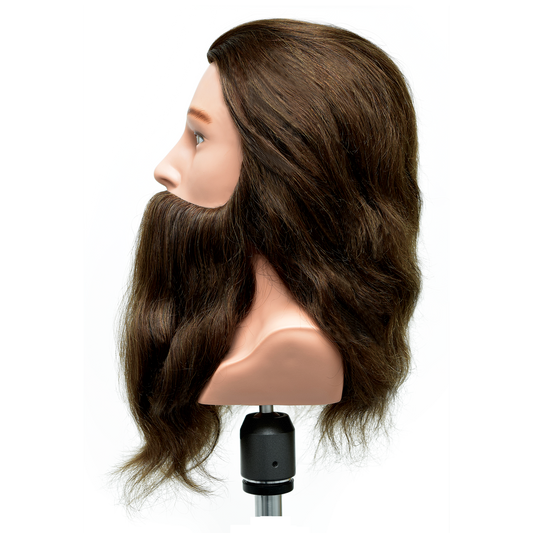 Celebrity Mr. Sam Shoulder Manikin with Beard #SAM-9