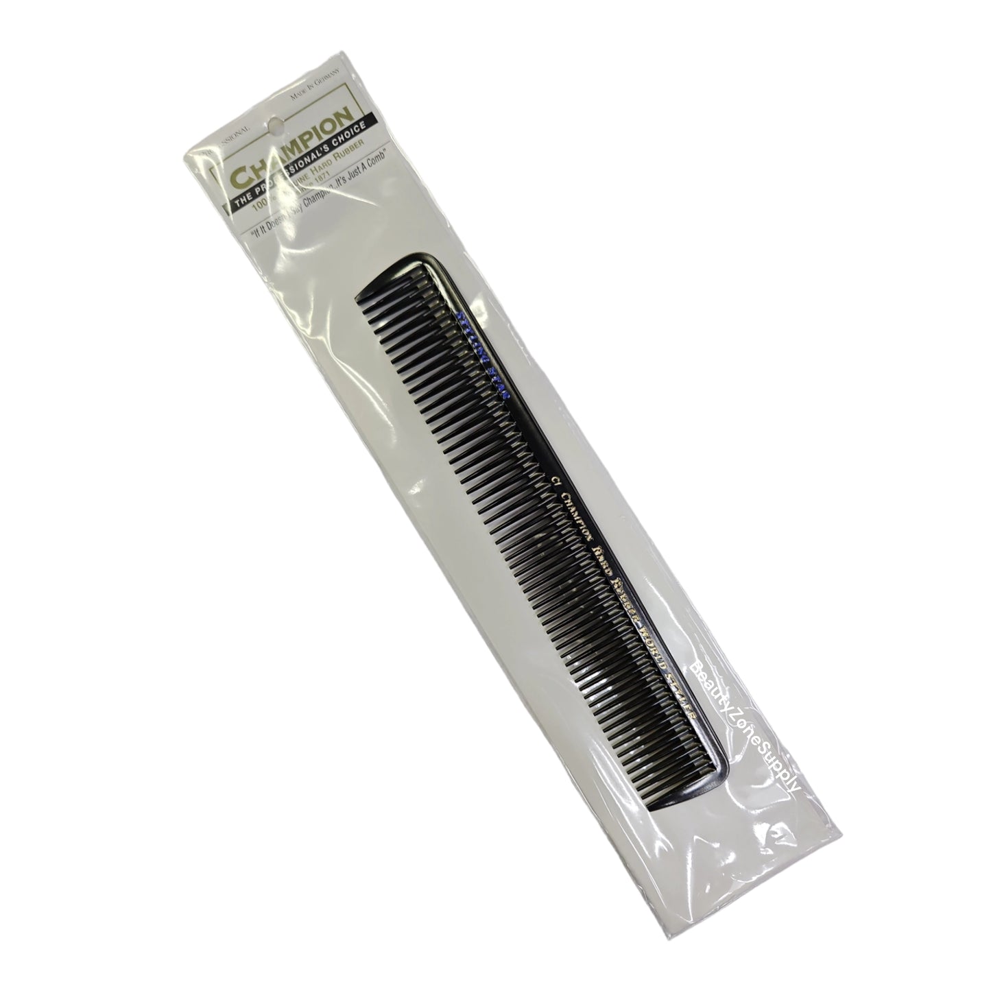 Champion Styling Comb 7 1/2 Asstd Teeth Graded #C1