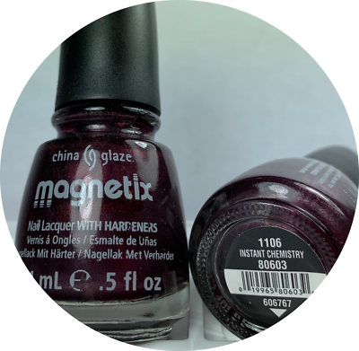 China Glaze Nail Polish Magnetix Instant chemistry 0.5 oz #80603