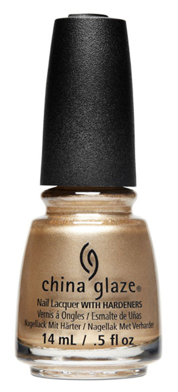 China Glaze Lacquer High Standards (Gold Chrome) 0.5 oz #80008