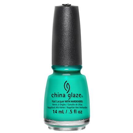 China Glaze Lacquer Keepin' It Teal Turquoise Jelly 0.5 oz #81324