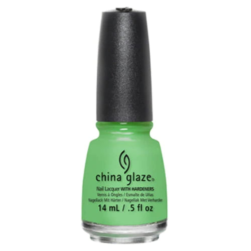 China glaze nail polish SHORE ENUFF (Light Lime Creme) #81792