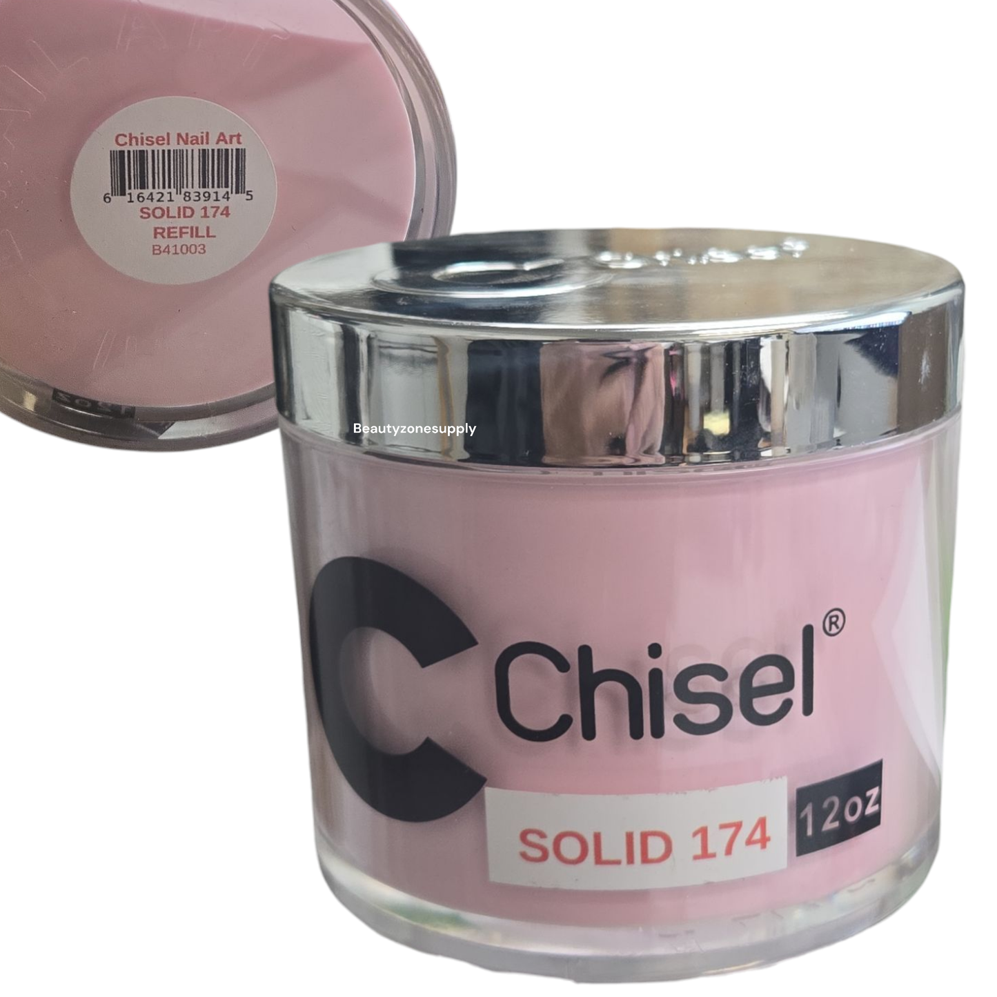 Chisel Acrylic & Dipping Powder Refill 12 oz SOLID 174
