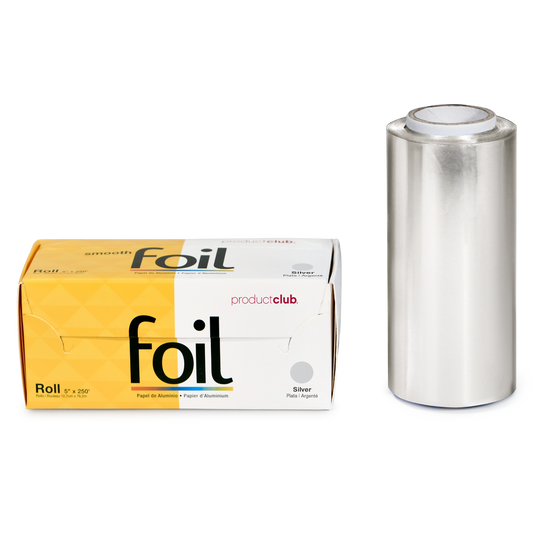 Classic Foil 5" x 250' Smooth Roll Foil - Silver #RF-10-60S