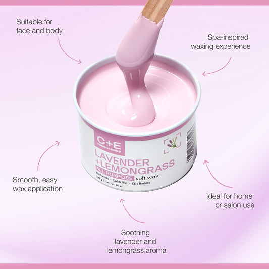 Clean + Easy Lavender + Lemongrass All Purpose Soft Wax 44519