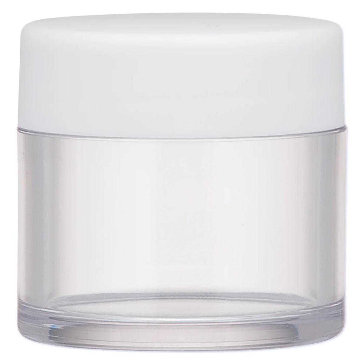 Clear Plastic Jars twist cap lip 0.34 oz
