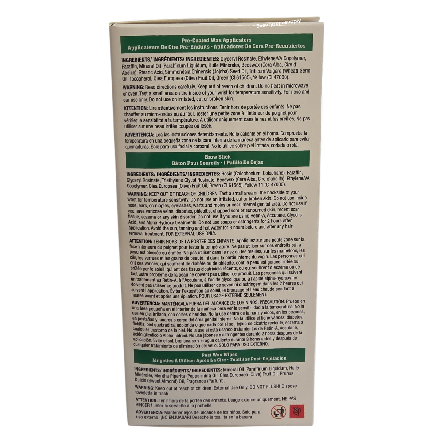 Clubman Manwax Hair Removal Kit – Ears, Nose, Brows & More