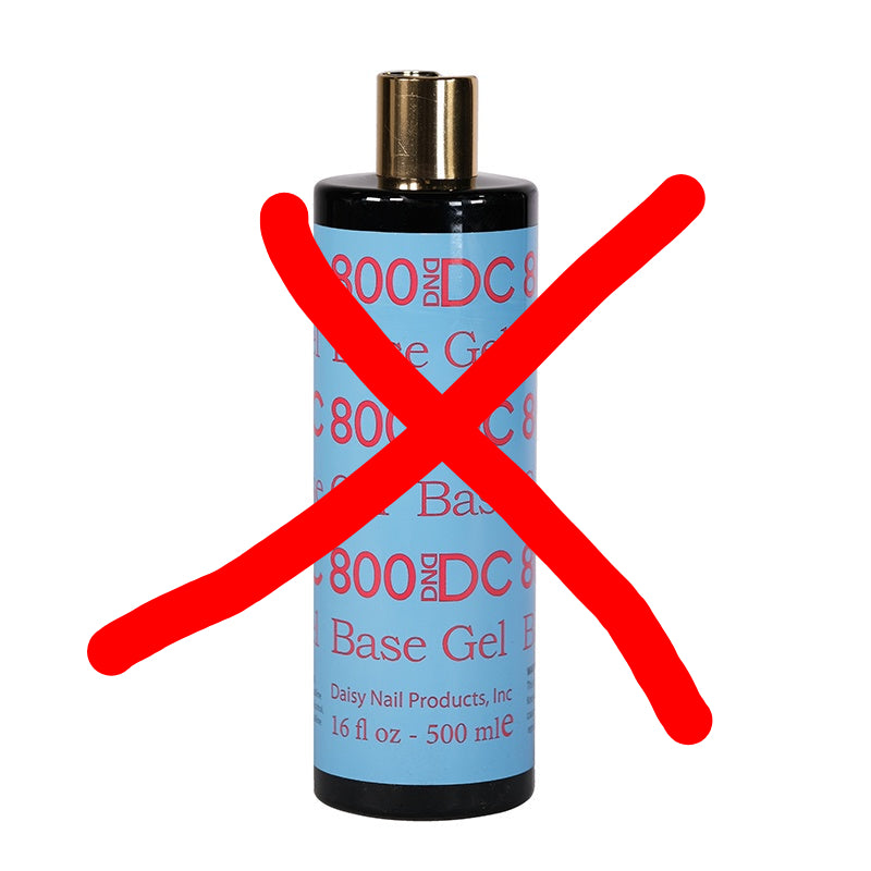 DC DND Base Coat Gel Refill 16 oz #800
