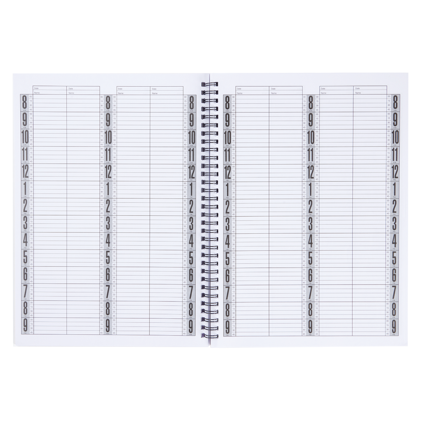 DL Pro Appointment Book, 4-Column #DL-C203