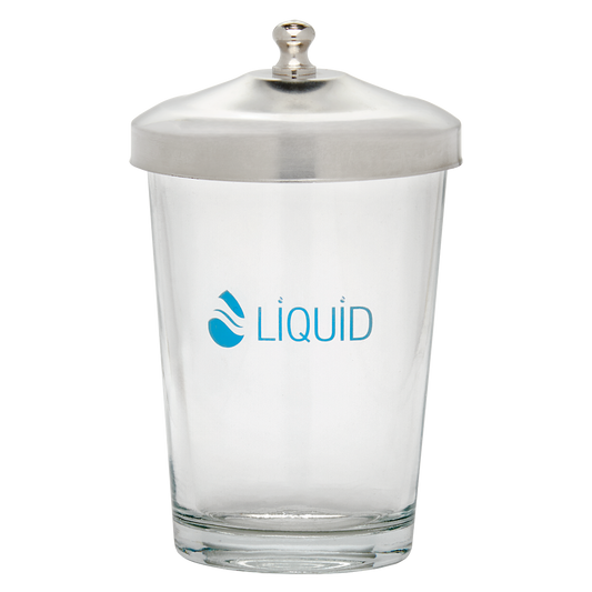 DL Pro Liquid Glass Jar with Stainless Steel Lid, 125 mL/4.2 oz #DL-C628