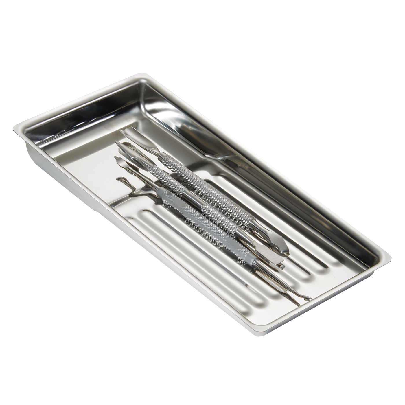 DL Pro Stainless Steel Nail Tool Tray DL-C546