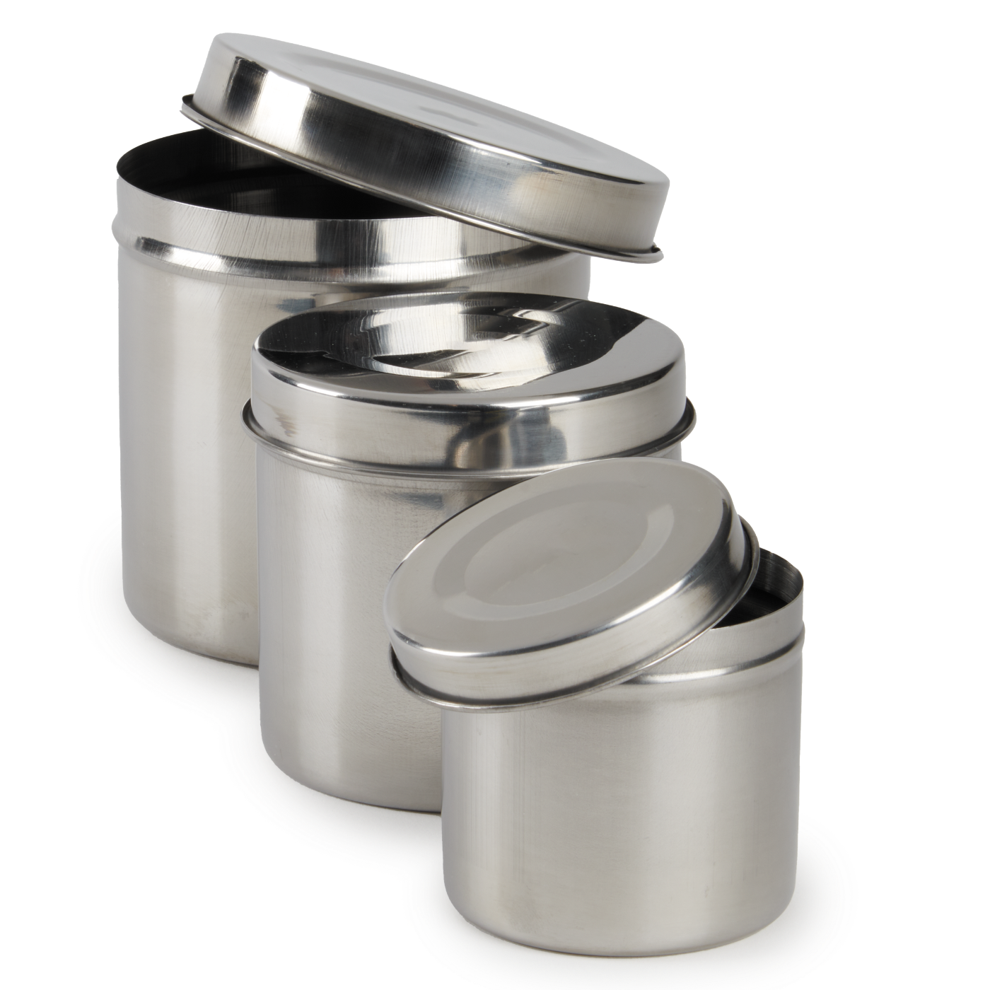 DL Pro Stainless Steel Nesting Jars - 3 pk. DL-C515