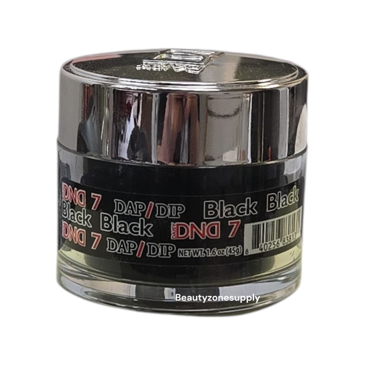 DND Dap Dip Powder & Acrylic powder 2 oz Black Black 7