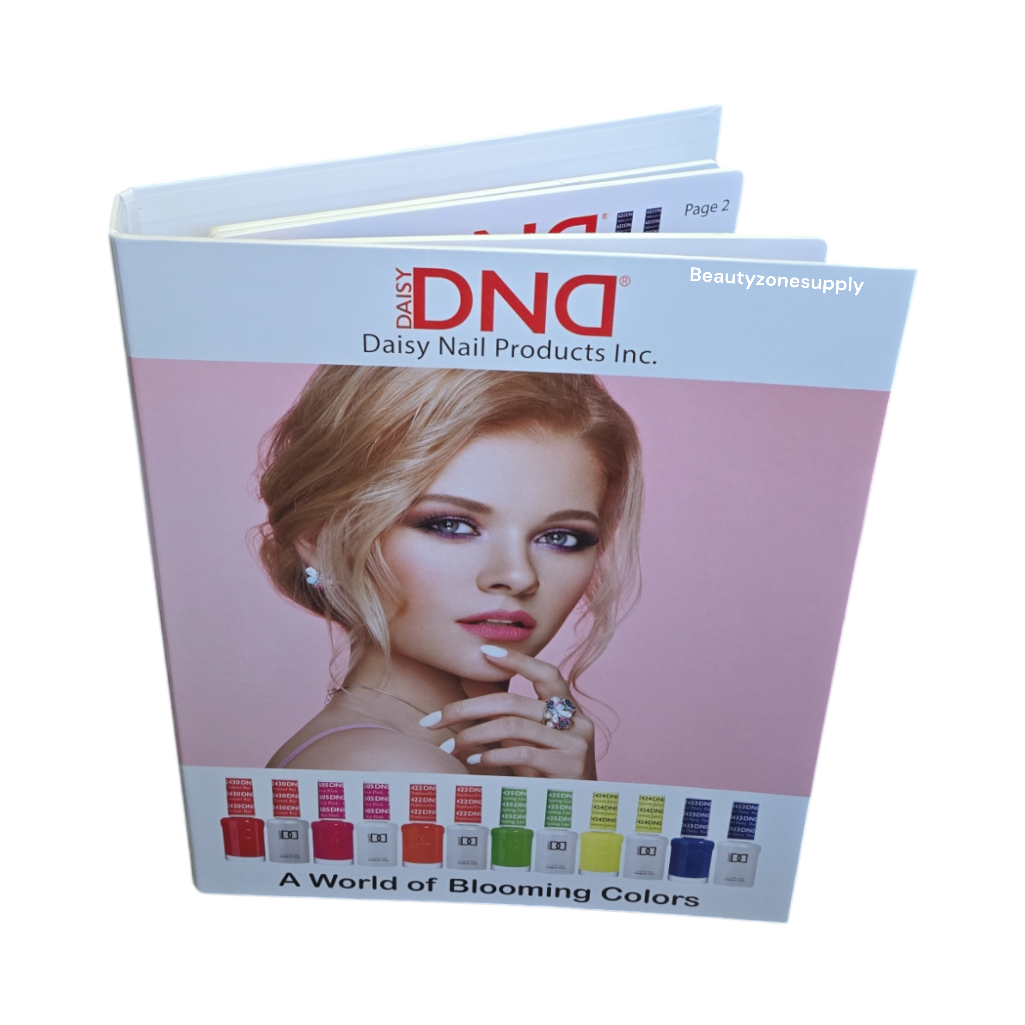 DND Duo Color Swatches Catalog 3 pages 432 colors Beauty Zone Nail Supply
