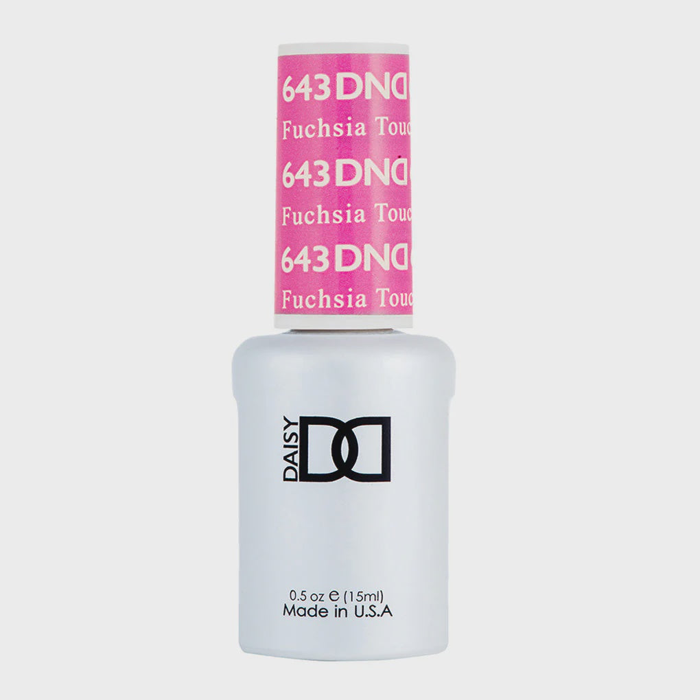 DND Gel Nail Polish Fuschsia Touch 0.5 oz #643