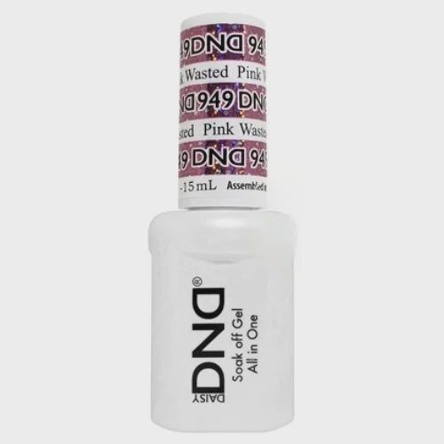 DND Gel Polish 0.5 oz Pink Wasted #949