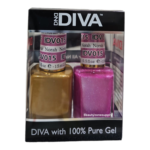 DND Diva Duo Gel & Lacquer 015 Norah
