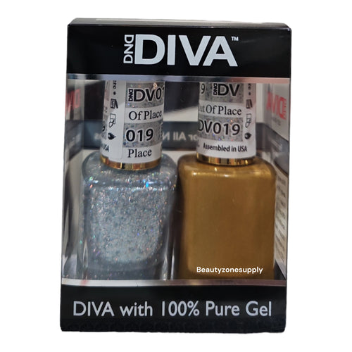 DND Diva Duo Gel & Lacquer 019 Out Of Place
