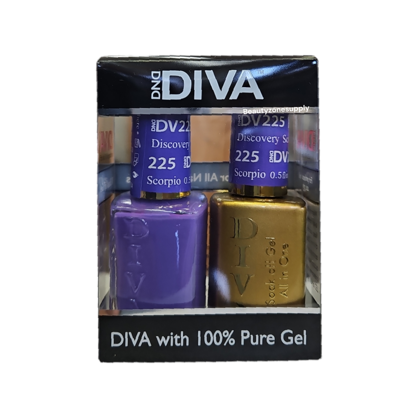 DND Diva Duo Gel & Lacquer 225 Scorpio's Discovery