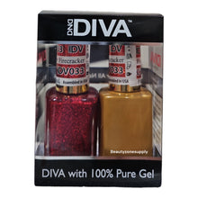 Load image into Gallery viewer, DND Diva Duo Gel &amp; Lacquer 033 Firecracker