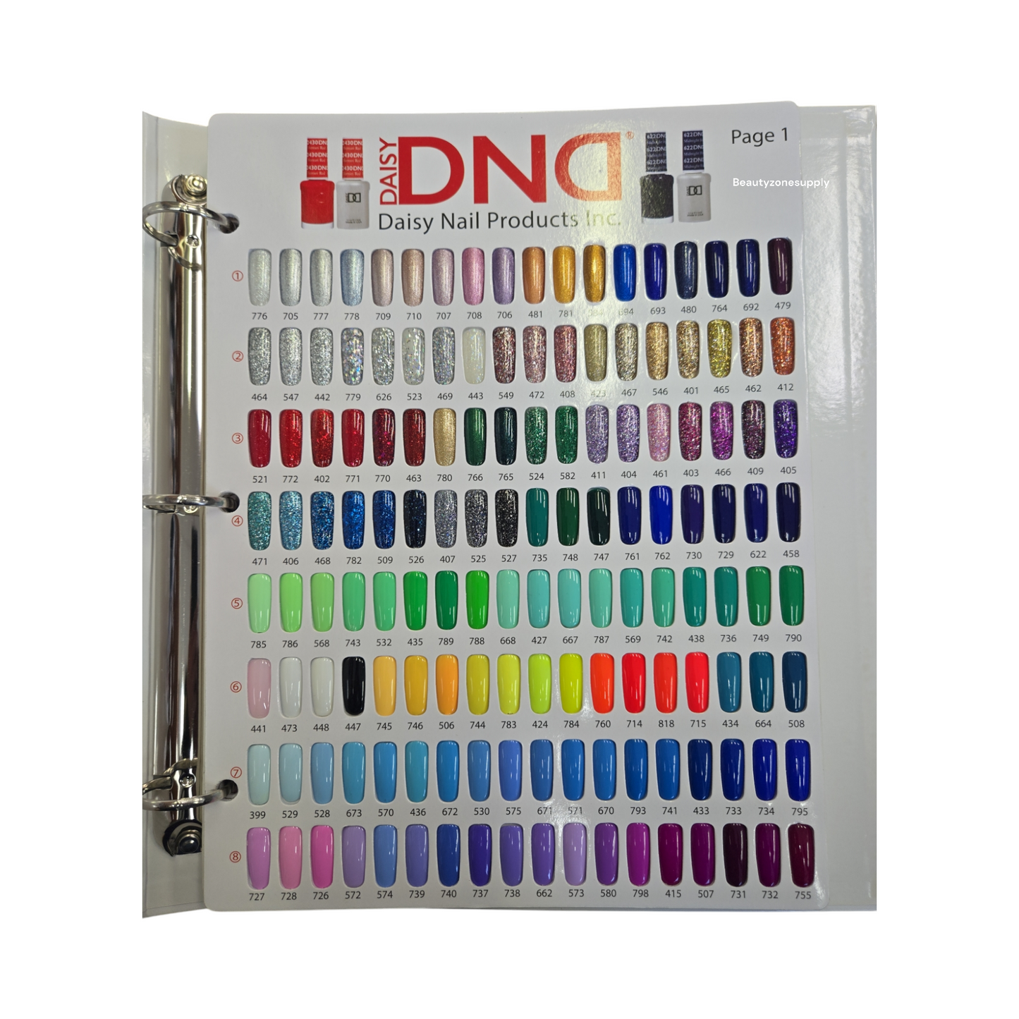 DND Duo Color Swatches Catalog 3 pages 432 colors