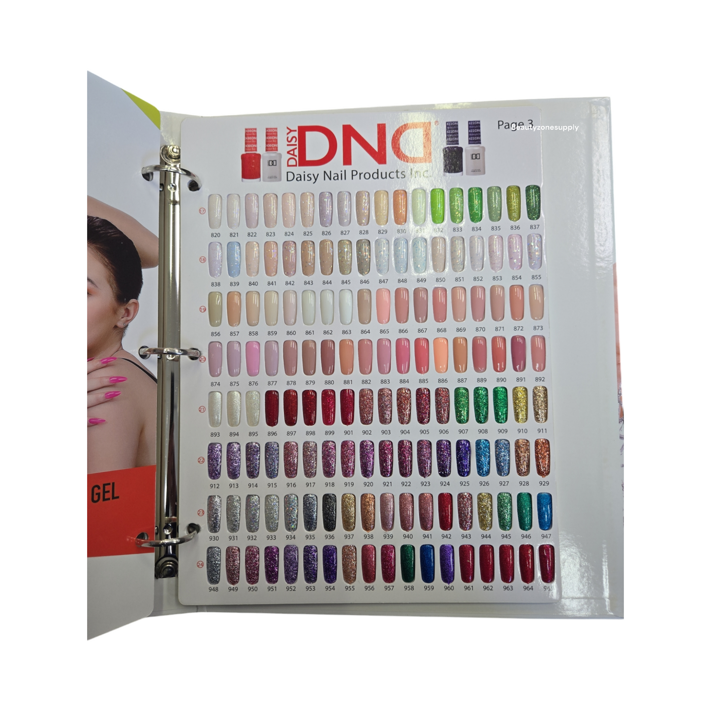 DND Duo Color Swatches Catalog 3 pages 432 colors